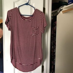 Striped hollister tee.